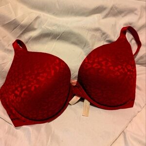 PINK 34DD pushup bra.